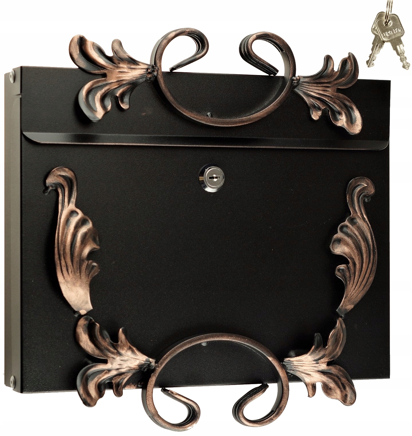 Poštovní Schránka Ozdobná Retro Kovaná Formát C4 Premium