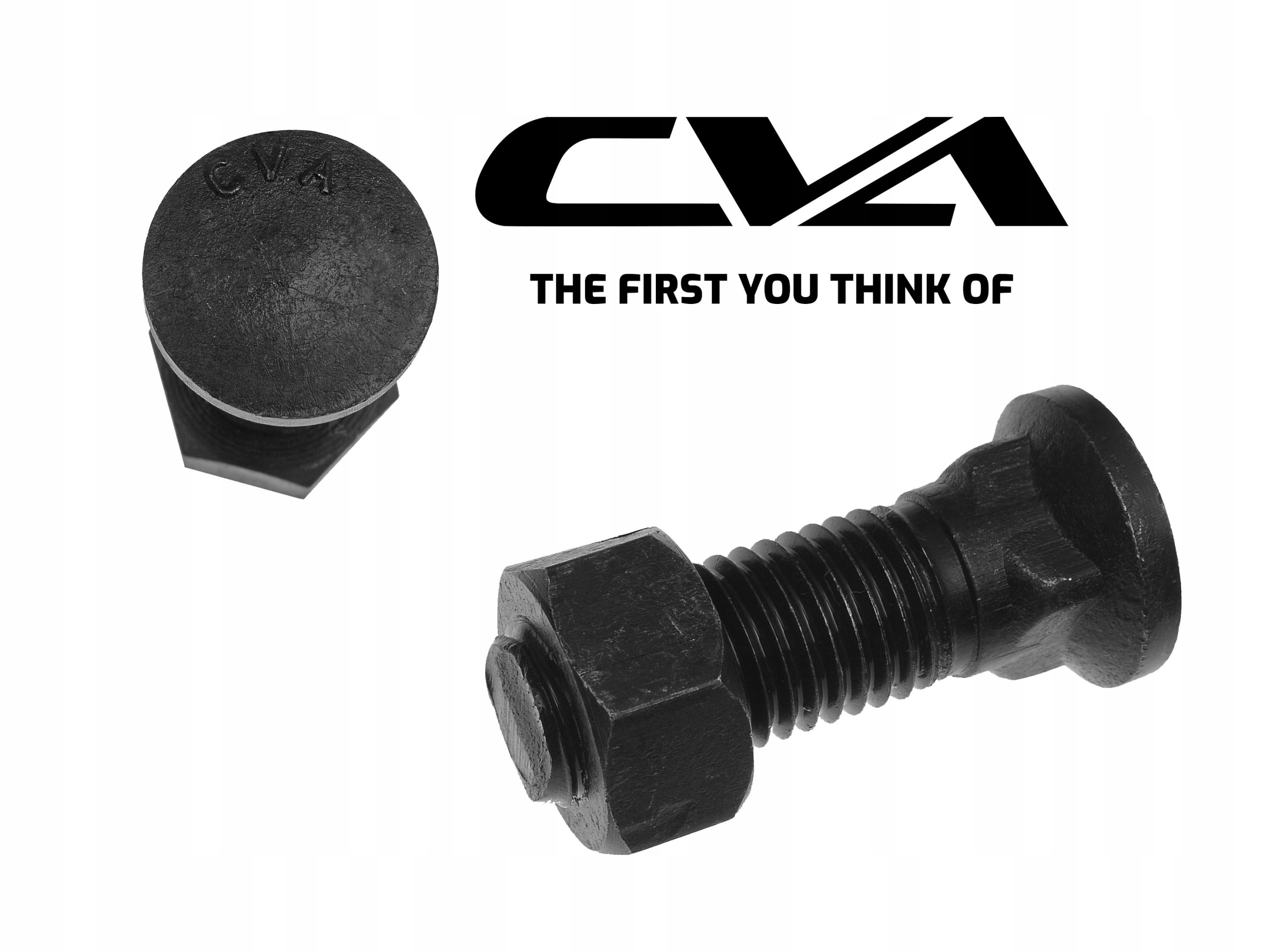 ŚRUBA 3/4" x 63 Z NAKRĘTKĄ DO MONTAŻU LEMIESZA CAT VOLVO CVA 5J4773 2J3506