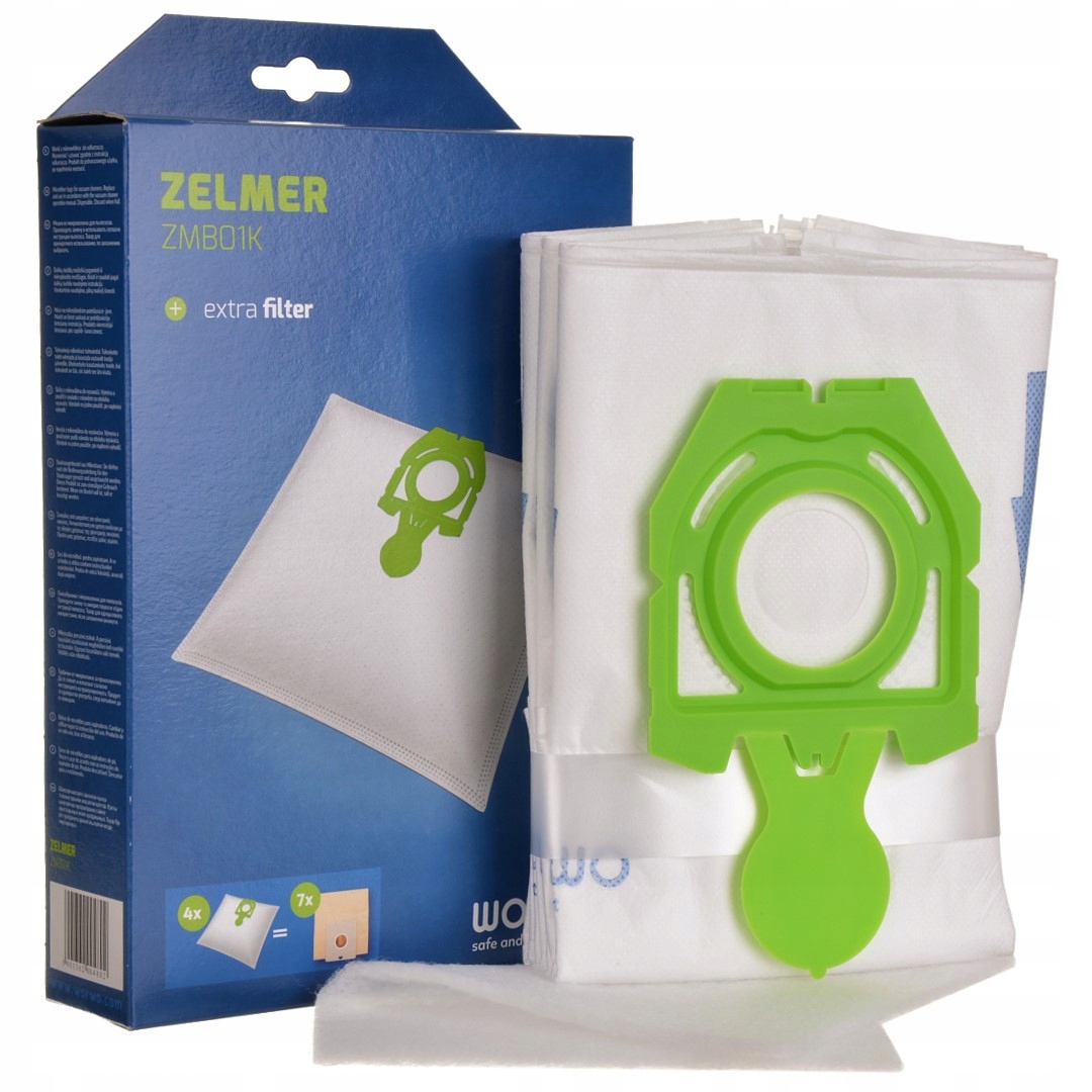 

4x Worki do Odkurzacza Zelmer Syrius Cobra 49.4100