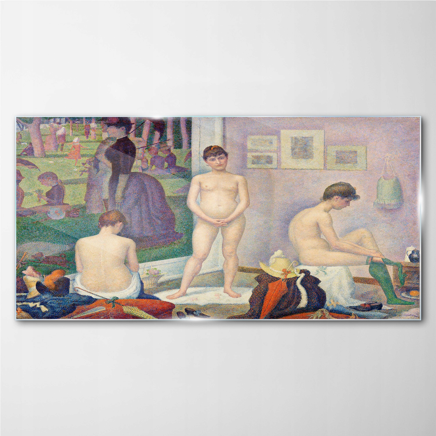 

Foto-obraz szklany na ścianę Modele Seurat 100x50