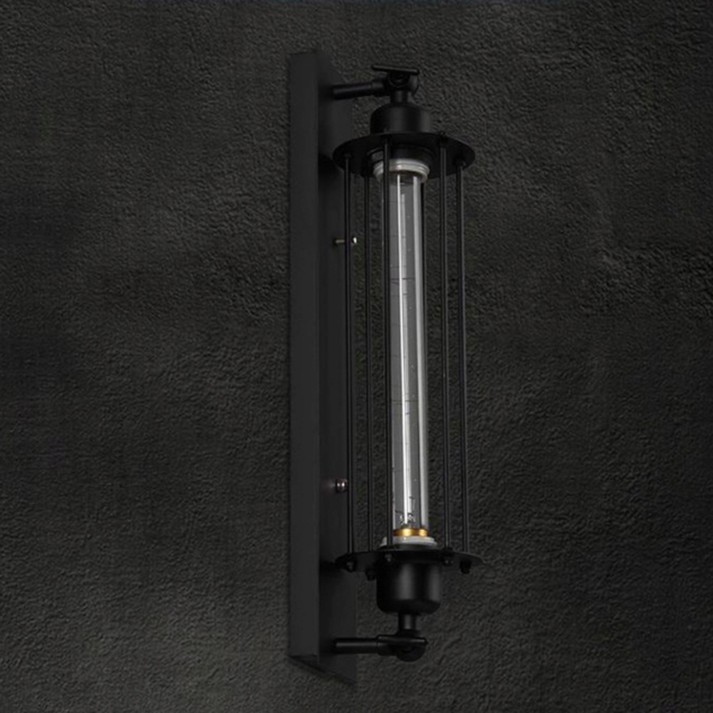 Przemysłowa lampa ścienna LED 40W LED Kolor czarny