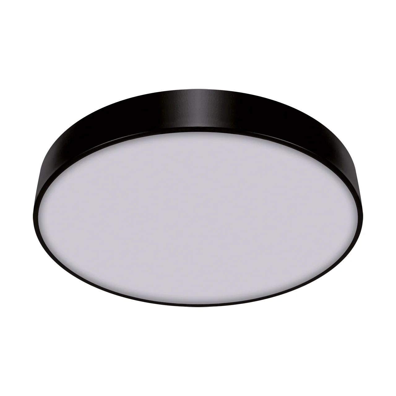 Stropné Svietidlo Led 48W Totem Struhm čierny Ø50cm neutrálna farba svetla