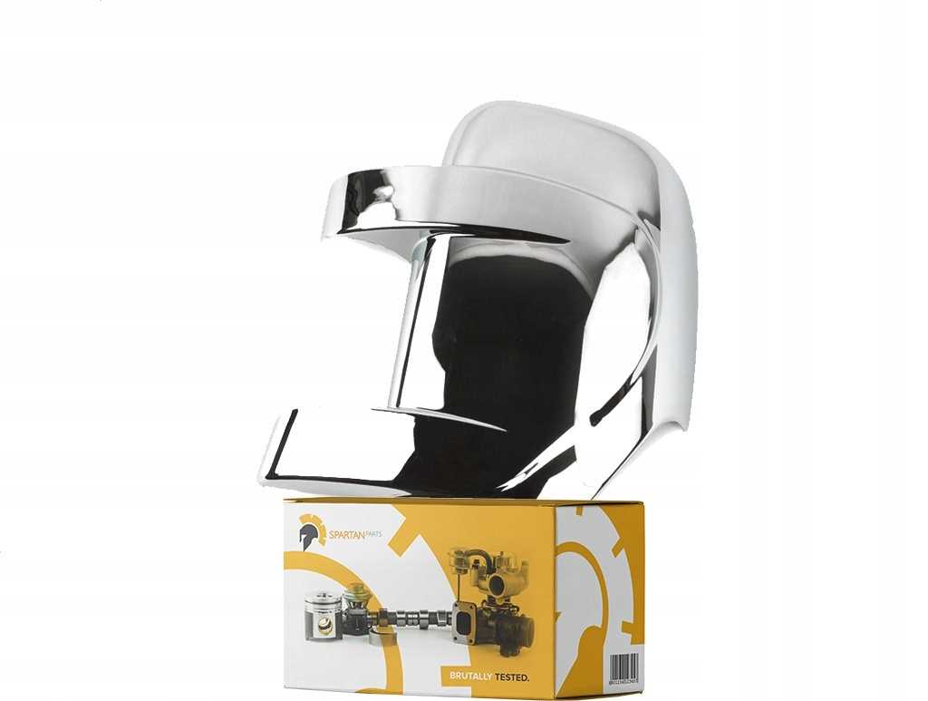 Kryt Zrcátka Master 10+ Levý Krátký Chrom