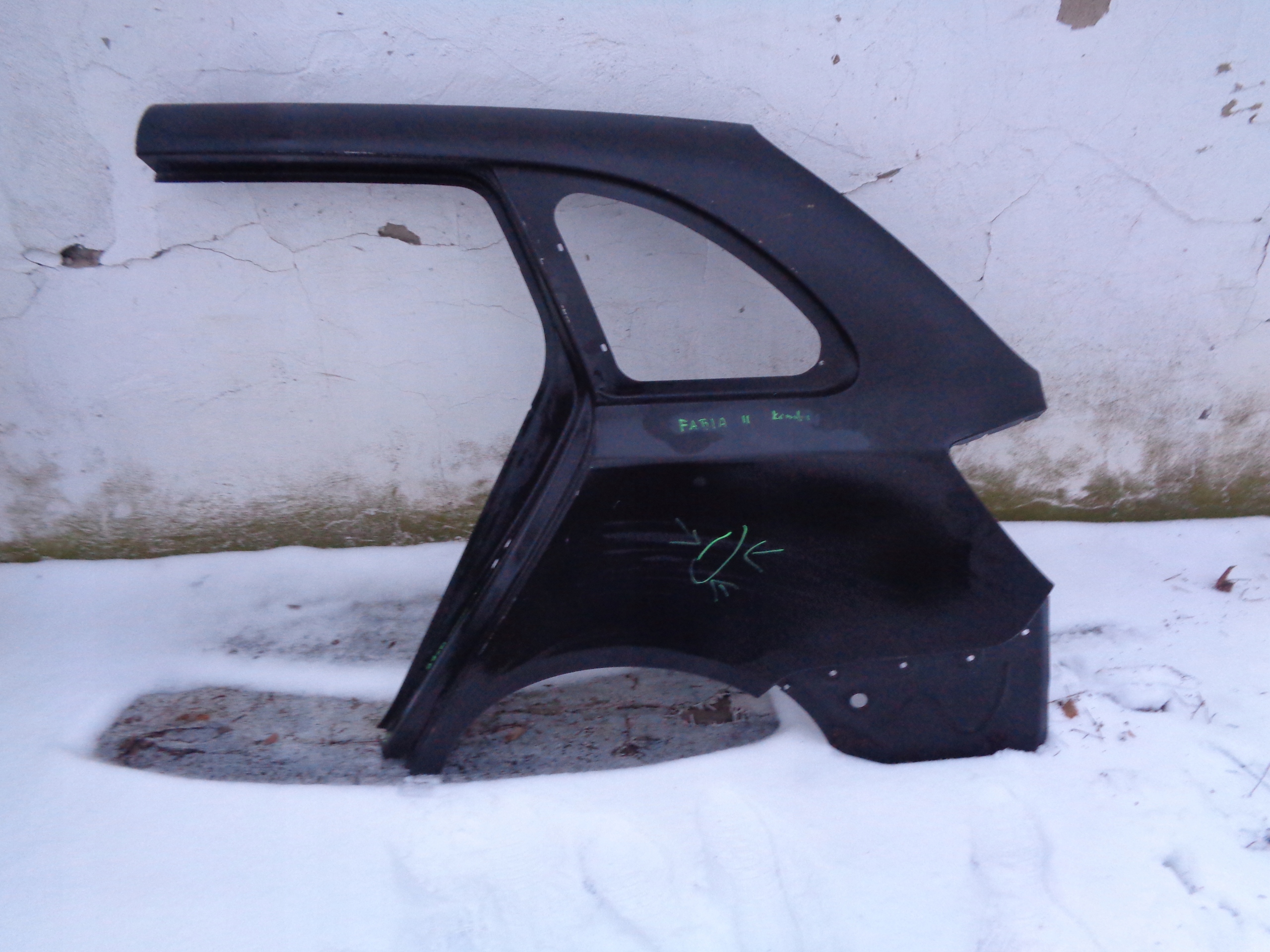 КРИЛО ЗАД. ЛІВИЙ ШКОДА FABIA II 2 УНІВЕРСАЛ НОВИЙ