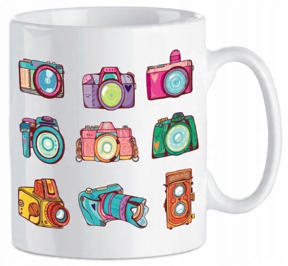 

Kubek ceramiczny 300ml Dla Fotografa Aparaty Foto