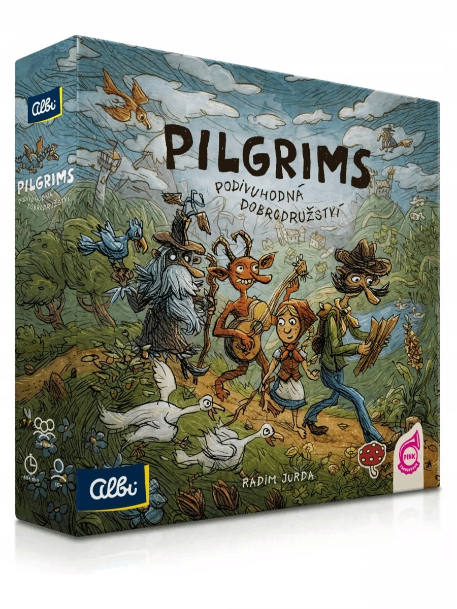 Desková hra Pilgrims: Podivuhodná dobrodružství