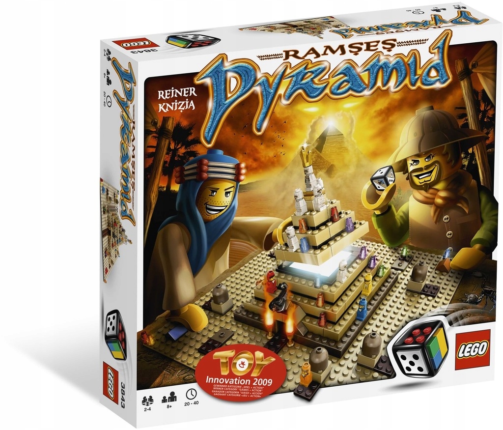 Gra LEGO 3843 Ramses Pyramid