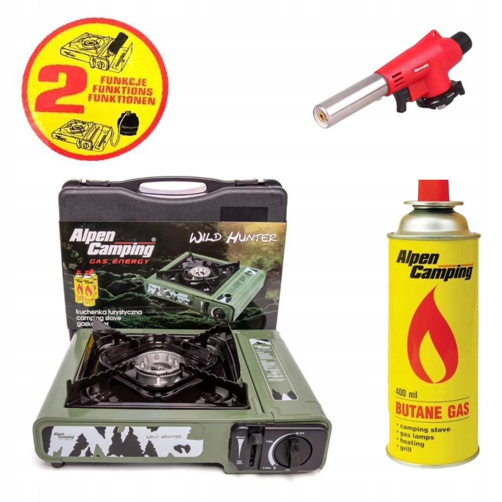 Plynový vařič 1 kartuše hořák