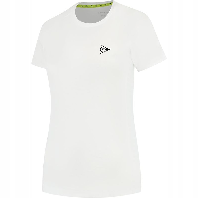 Tričko Dunlop Club Crew Tee Women White M