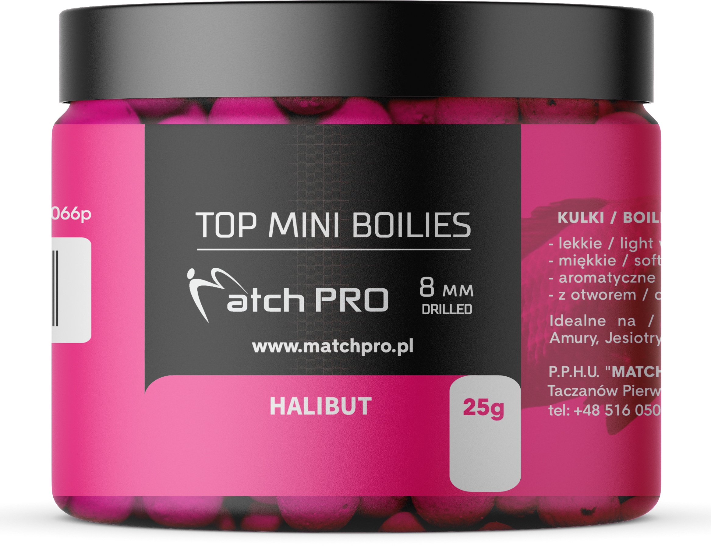 Kulki Z Dziurką Halibut 8mm 25g Match Pro halibut 8mm sinking