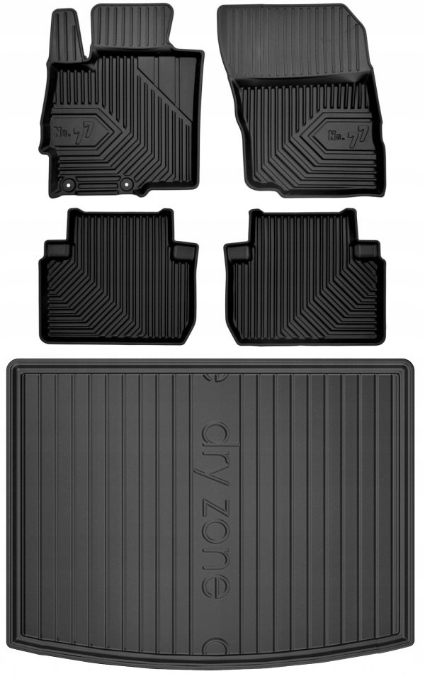 Set 77 Koberce a rohože Mitsubishi Eclipse Cross od roku 2018