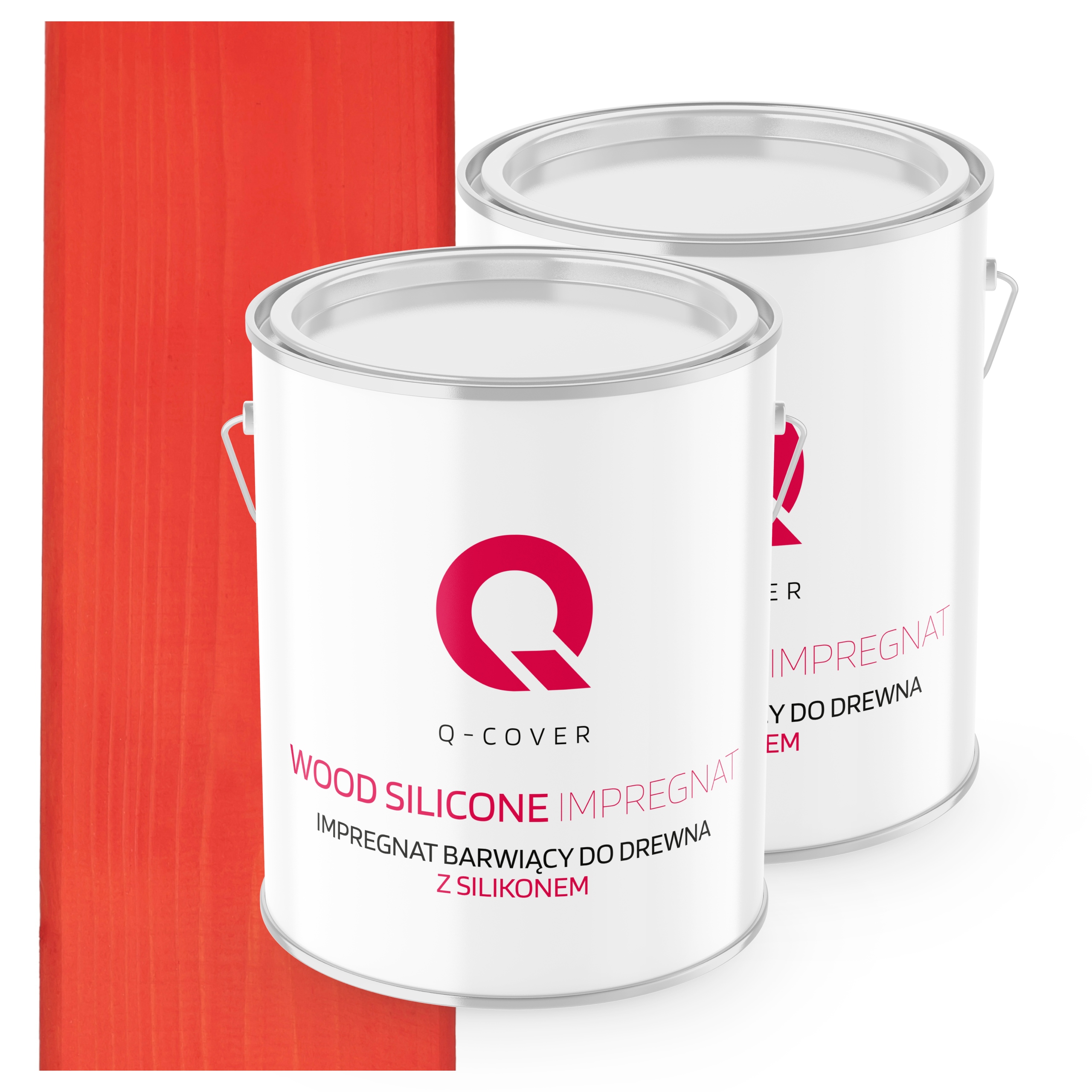 Impregnační Nátěr Na Dřevo S Ochranným Silikonem, Barva Mrkvová, 2 X 2,5 L Uv