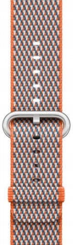 Originální řemínek Apple Watch Woven Nylon Spicy Orange 38 mm