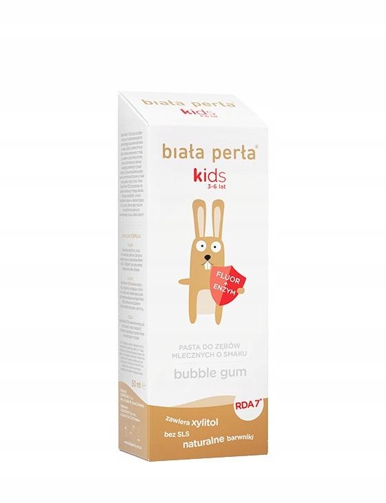 

Biała Perła Kids 3-6 lat Pasta do zębów