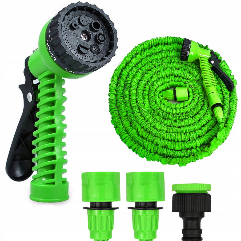 

Wąż Ogrodowy Rozciągliwy 7-22m Pistolet 7 Funkcji