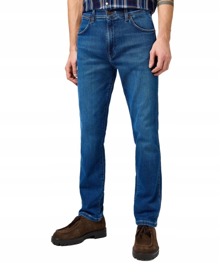 Wrangler Larston Slim Free to Stretch 112362458 Dandelion Summer W32 L30