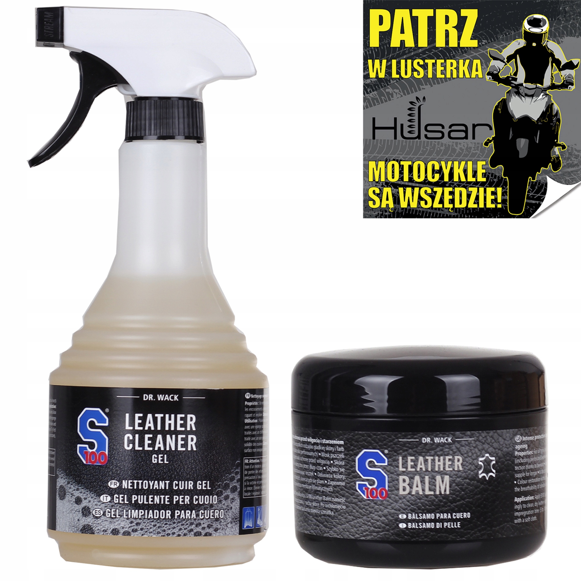 

Zestaw Do Skór S100 Leder-Reiniger Balsam