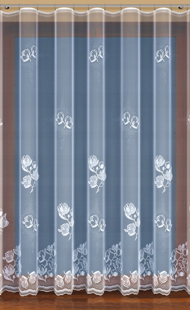 Mg Záclona 32174H Bílá 250X250 cm hotová s páskou M