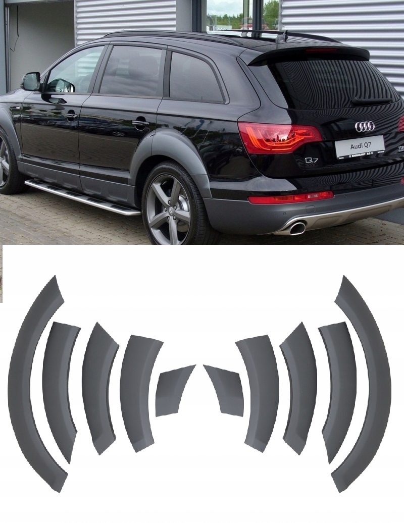 HERTC Außenspiegelabdeckung Carbon Für Audi Q7 4L 2010-2015 - 2-tlg. Set