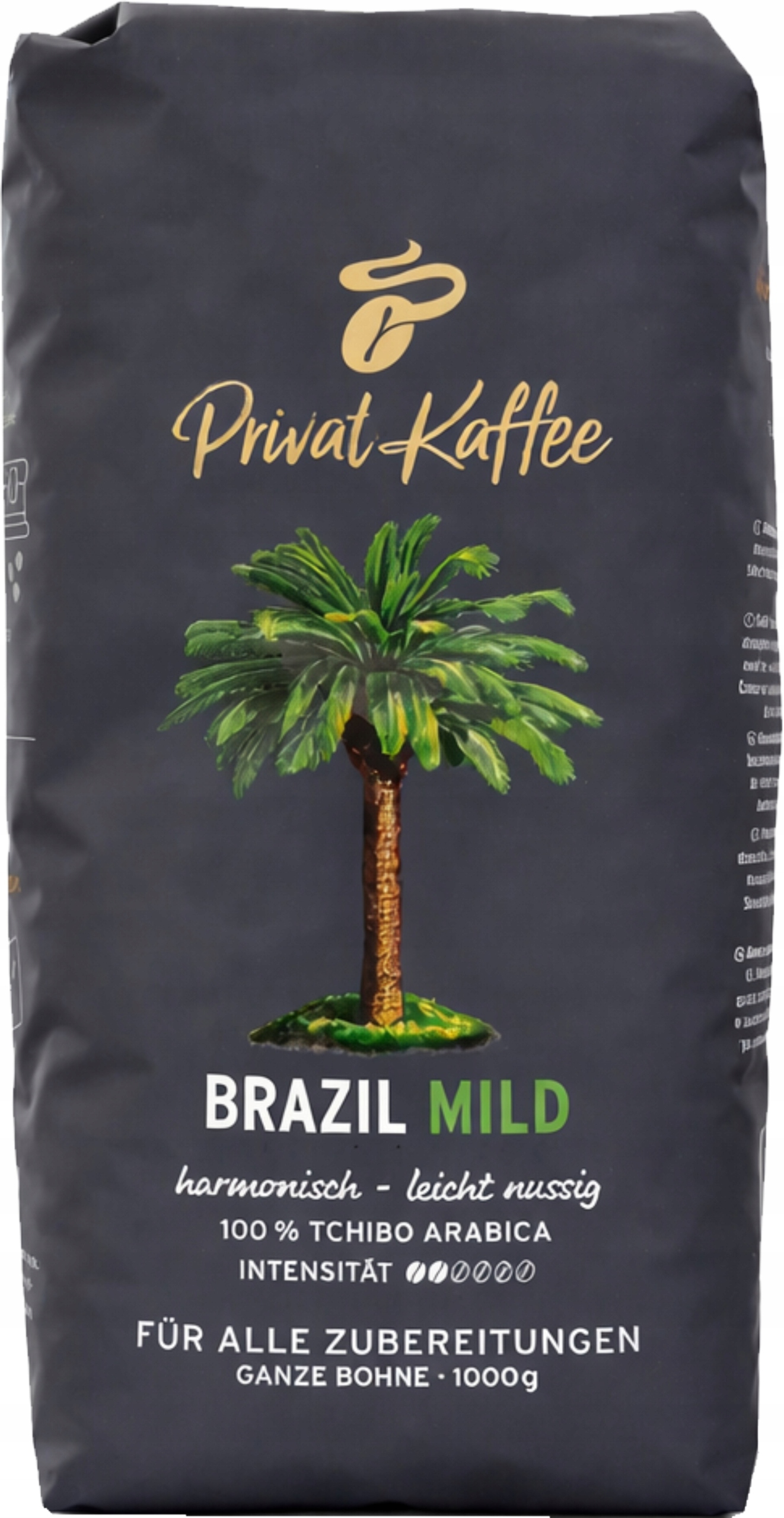 Kawa ziarnista Tchibo Privat Kaffee Brazil Mild 1 kg 100% Arabica