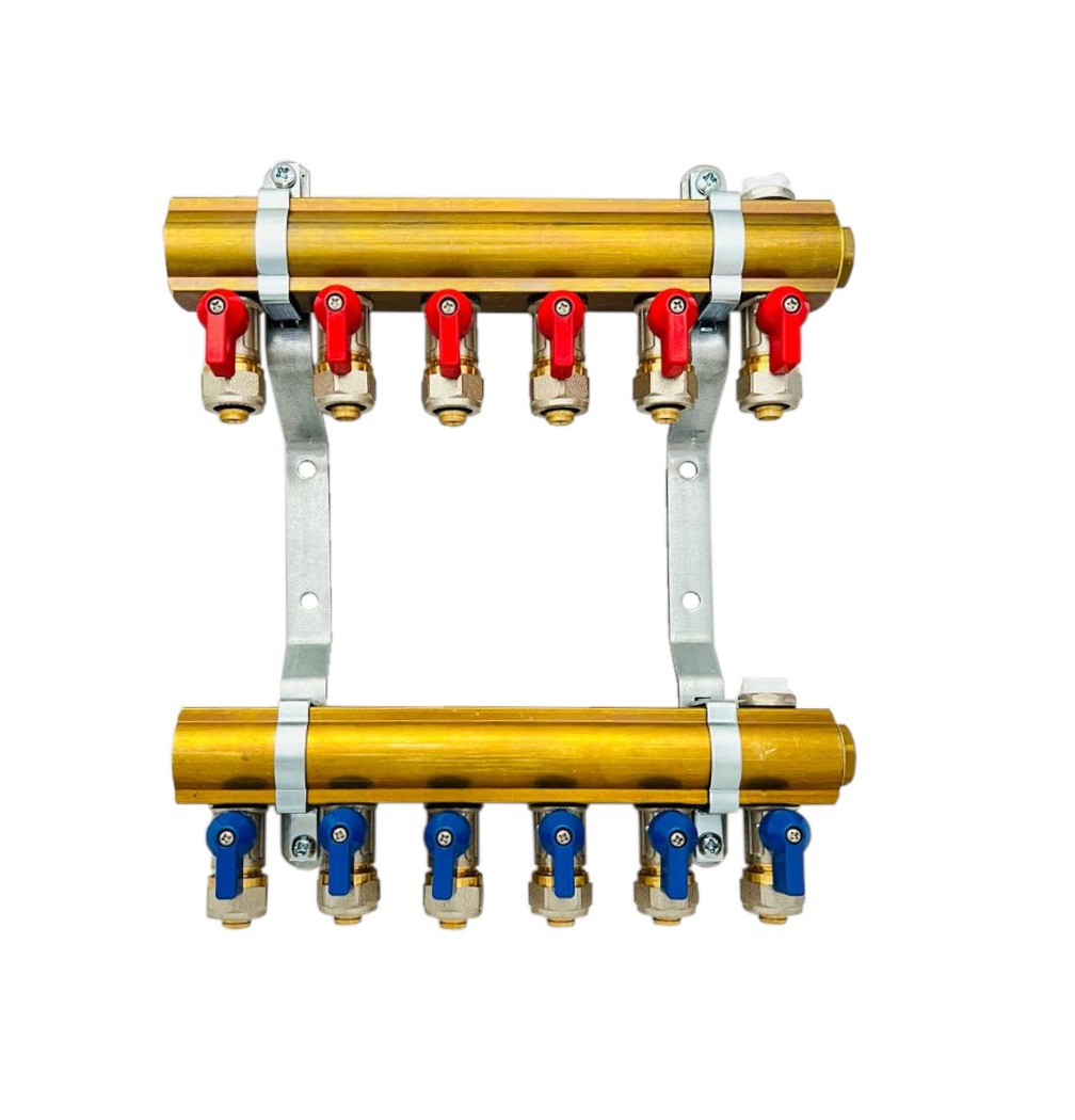 Rozdeľovač Ústredného Kúrenia 6 Pex Obvodov