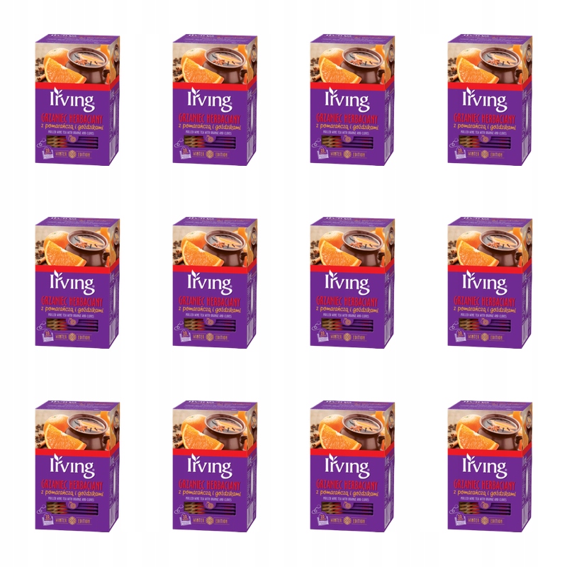 Irving Čajový ohřívač Pomeranč & Hřebíček 20x2g X12