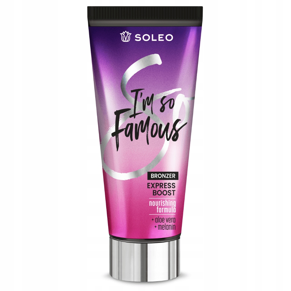 SOLEO I'M SO FAMOUS 150ml BRONZER DO OPALANIA +GRATISY Rodzaj emulsja
