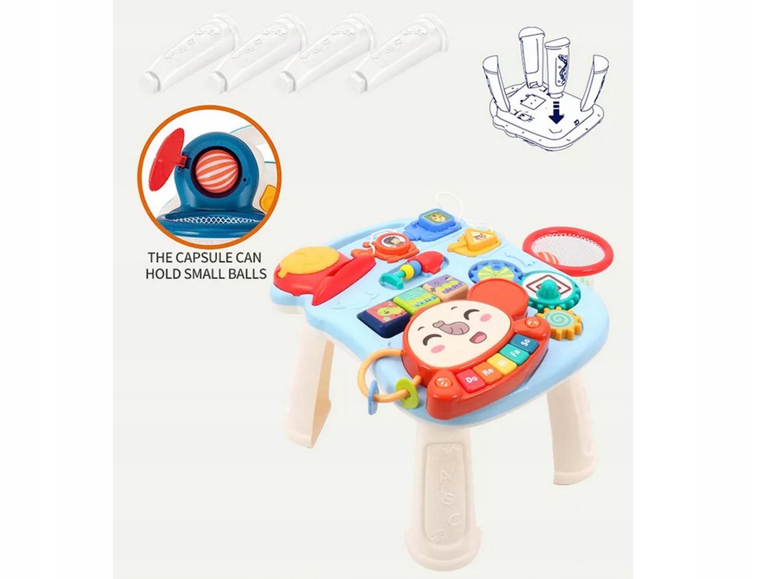 5w1 WIELOFUNKCYJNY PCHACZ INTERAKTYWNY EDUKACYJNY STOLICZEK CHODZIK PANEL Marka Pozostałe