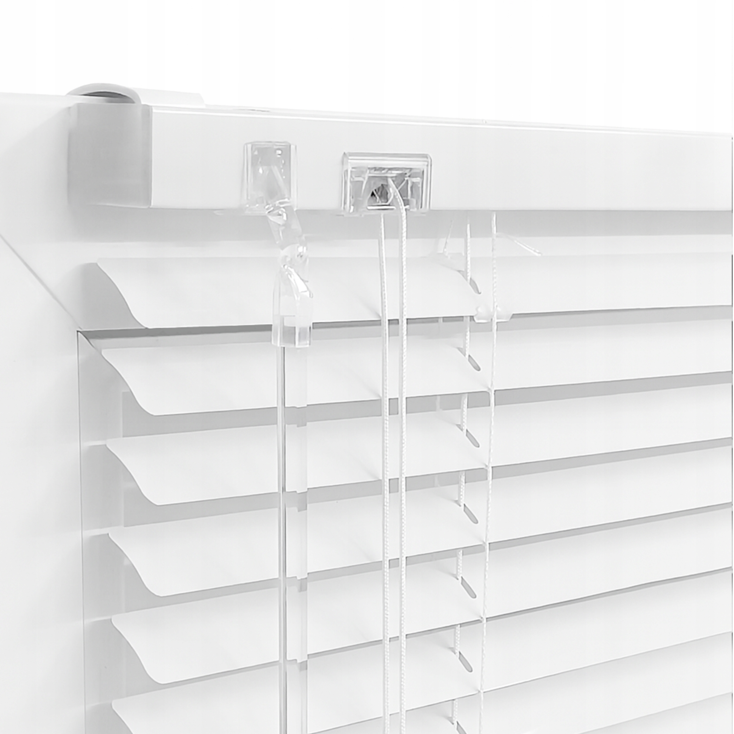 Aluminiová roleta 25 mm hotová Bílá na míru 95 x 130 cm