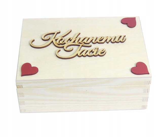 

Pudełko prezent ślub Kochanemu Tacie imieniny AF18