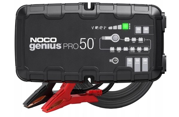 Profesionálna nabíjačka akumulátorov 6V 12V a 24V Noco Genius Pro 50