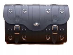Skórzany kufer z zamkiem SAKO tylni kufer K15