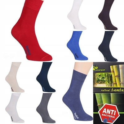 Ponožky Pánské Bambusové Skarpol Vel 42-44 10 Párů