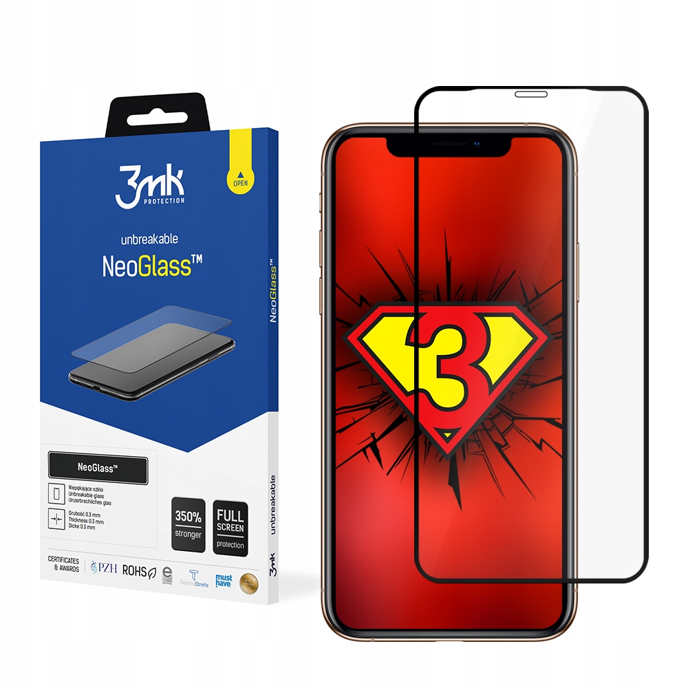 

Niepękające Szkło 3mk Neoglass do iPhone 11