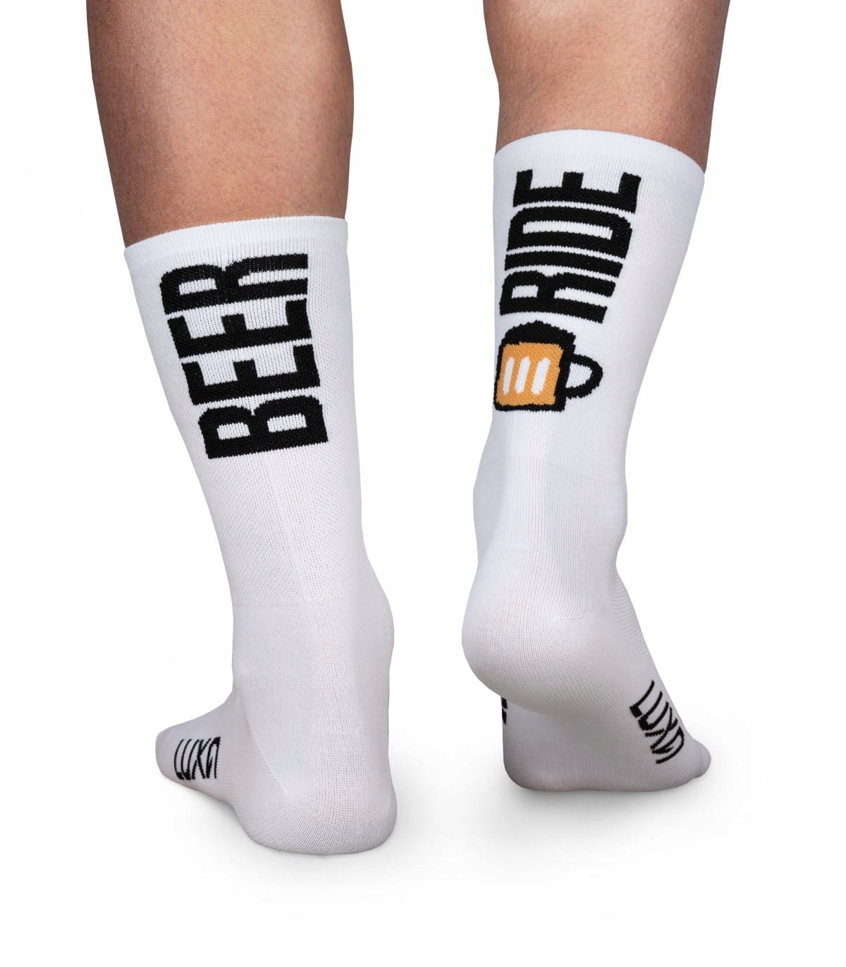 Skarpety kolarskie Luxa Beer Ride White M
