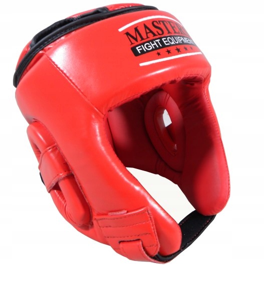 KASK TURNIEJOWY MASTERS - KTOP-1 CZERWONY ROZMIAR S
