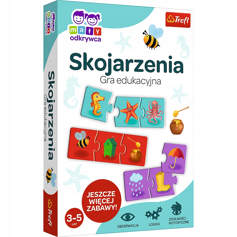 

Trefl Skojarzenia Gra Edukacyjna Mały Odkrywca 3