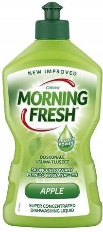 

Płyn do mycia naczyń Morning Fresh Apple 0,45l Moc
