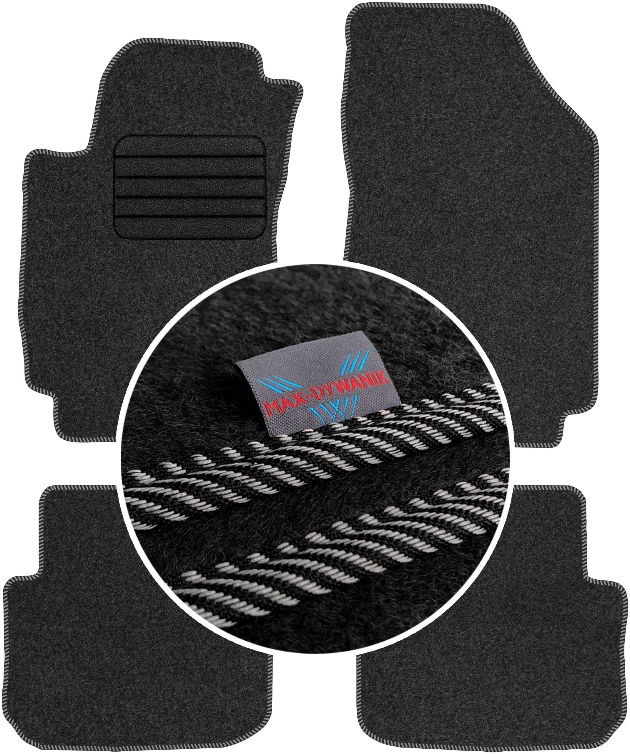 Fiat Stilo Kombi 2001-2011 Autokoberce Koberce do auta