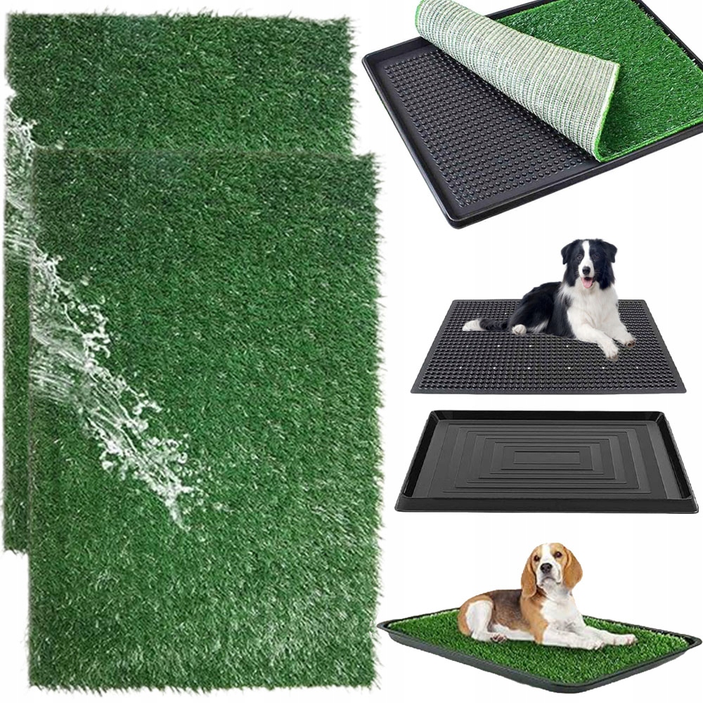 Toaleta Pro Psy Tréninková Podložka Z Umělé Trávy S Odtokovými Otvory