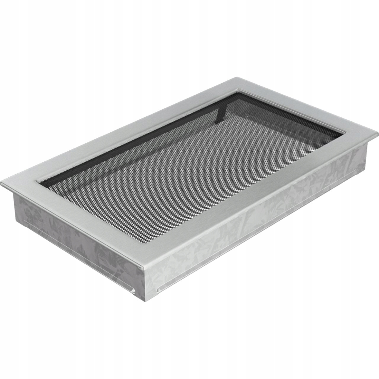 Ventilační mřížka do krbu 22x37 niklovaná