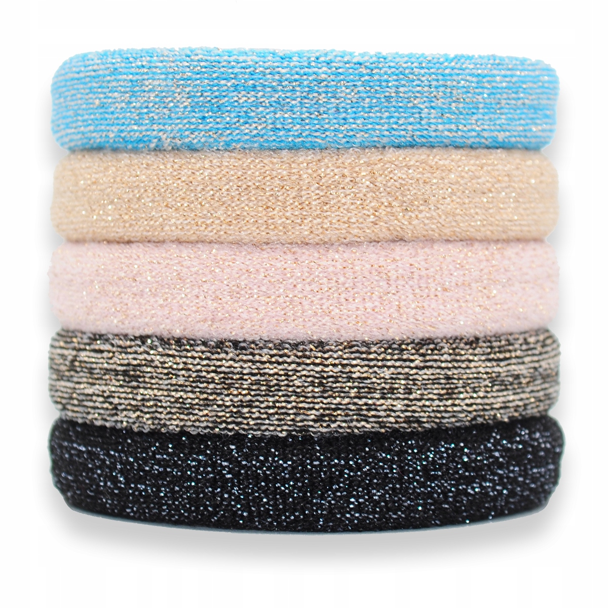 6x GUMKI GUMKA DO WŁOSÓW KOLOR ELASTYCZNA MOCNA BEZ ŁĄCZEŃ KUCYK WARKOCZ