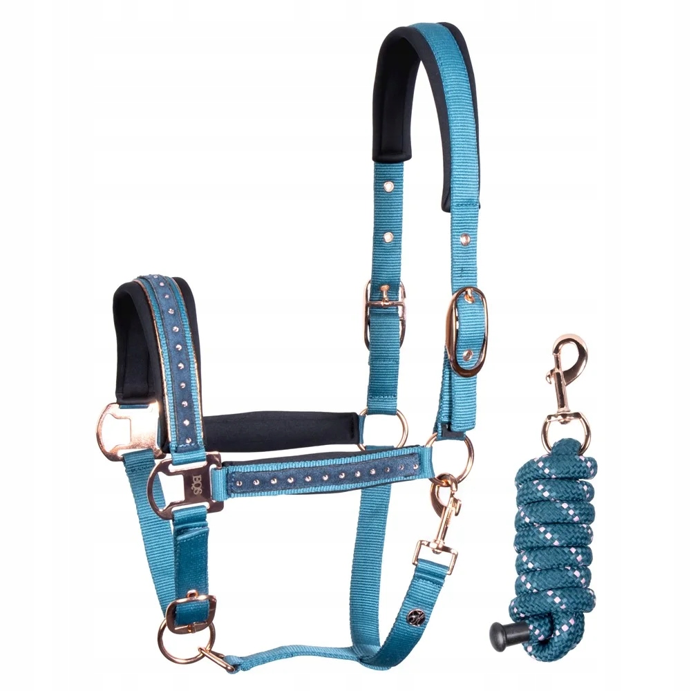 Uzda pro koně Harry's Horse Crystal 26SS s vázáním typu tapestra Full