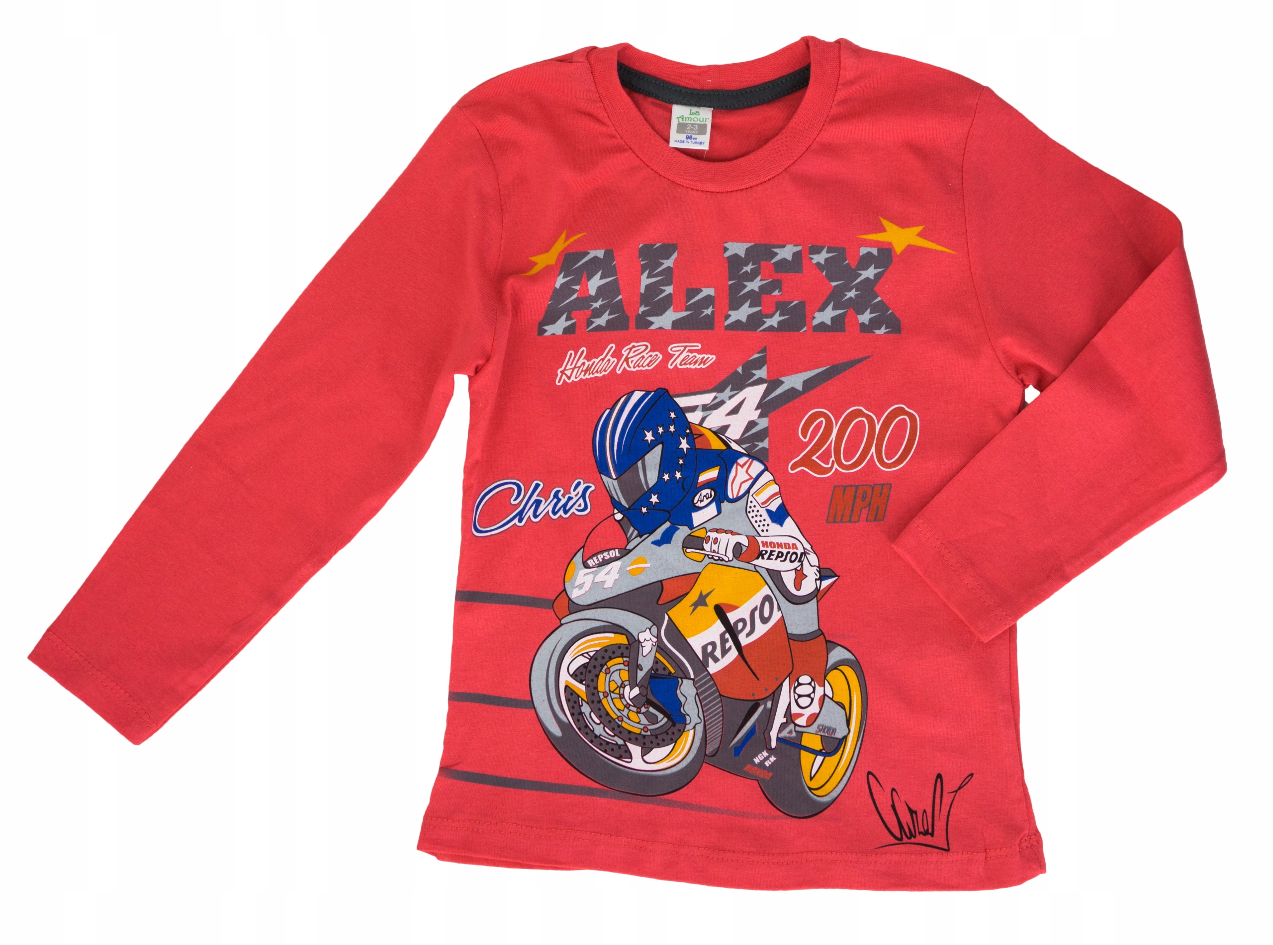 

Z546 Bluza bluzka motocykl 104