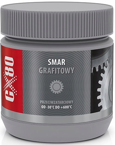 CX80 smar grafitowy odporny przeciwzatarciowy 500g