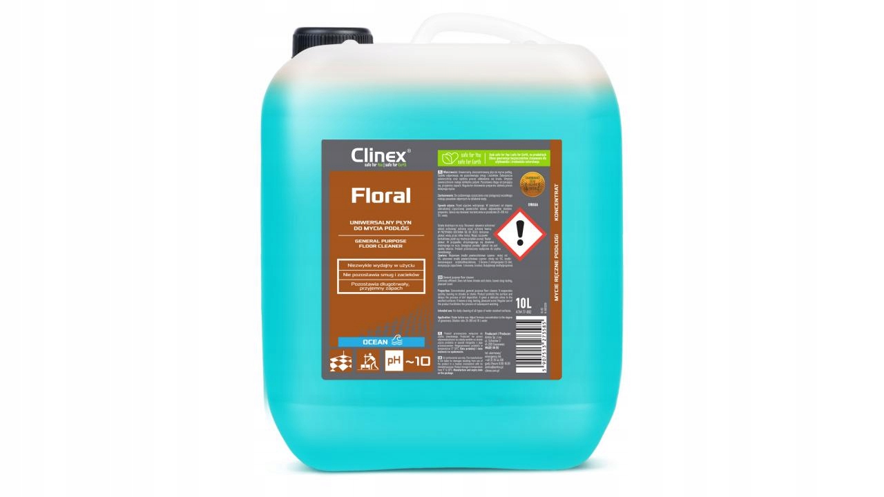 Levně Clinex Floral Ocean čisticí prostředek na podlahy 10 l