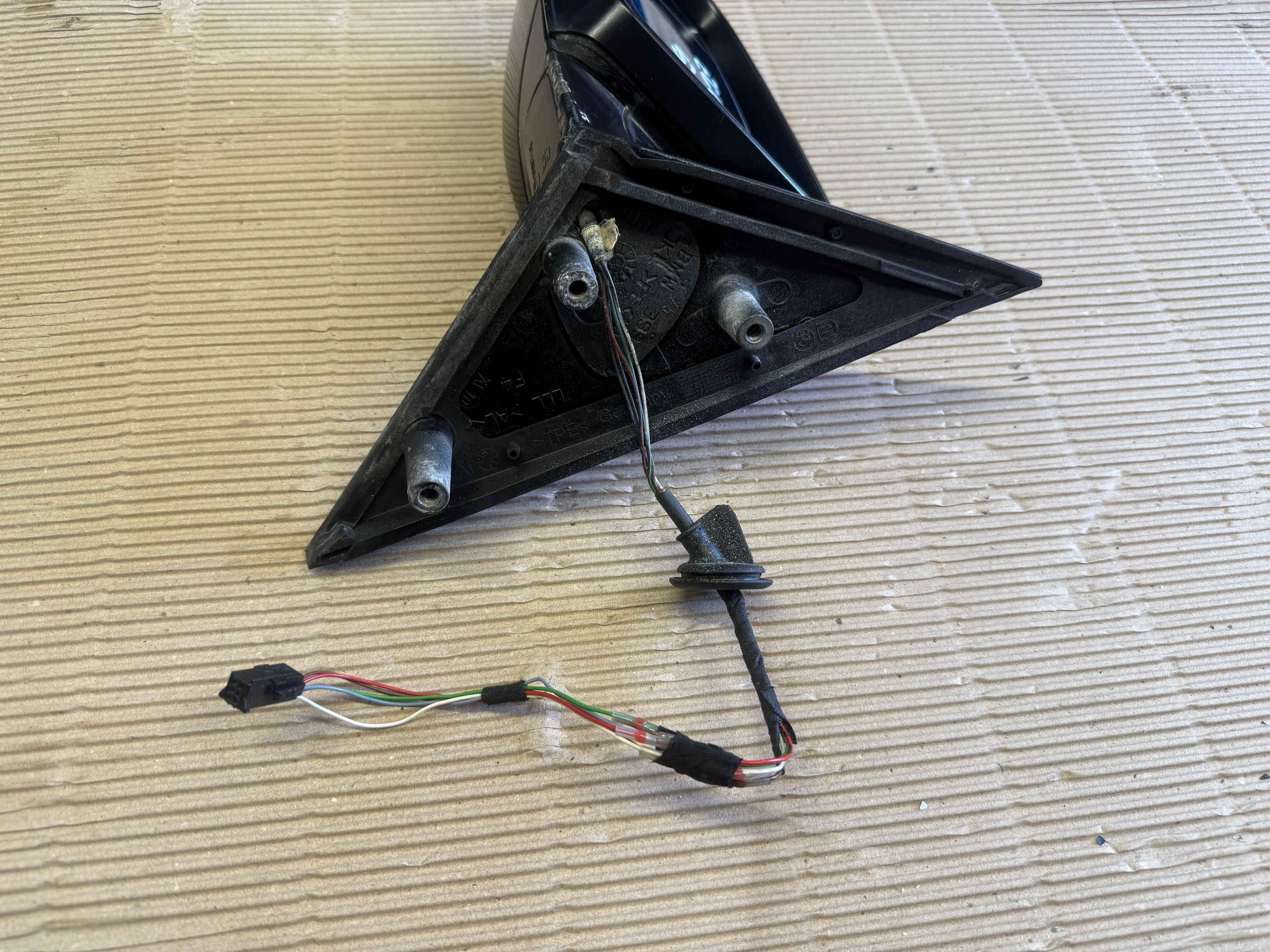 BMW E60 E61 mirror exterior left 5 PIN EUROPA