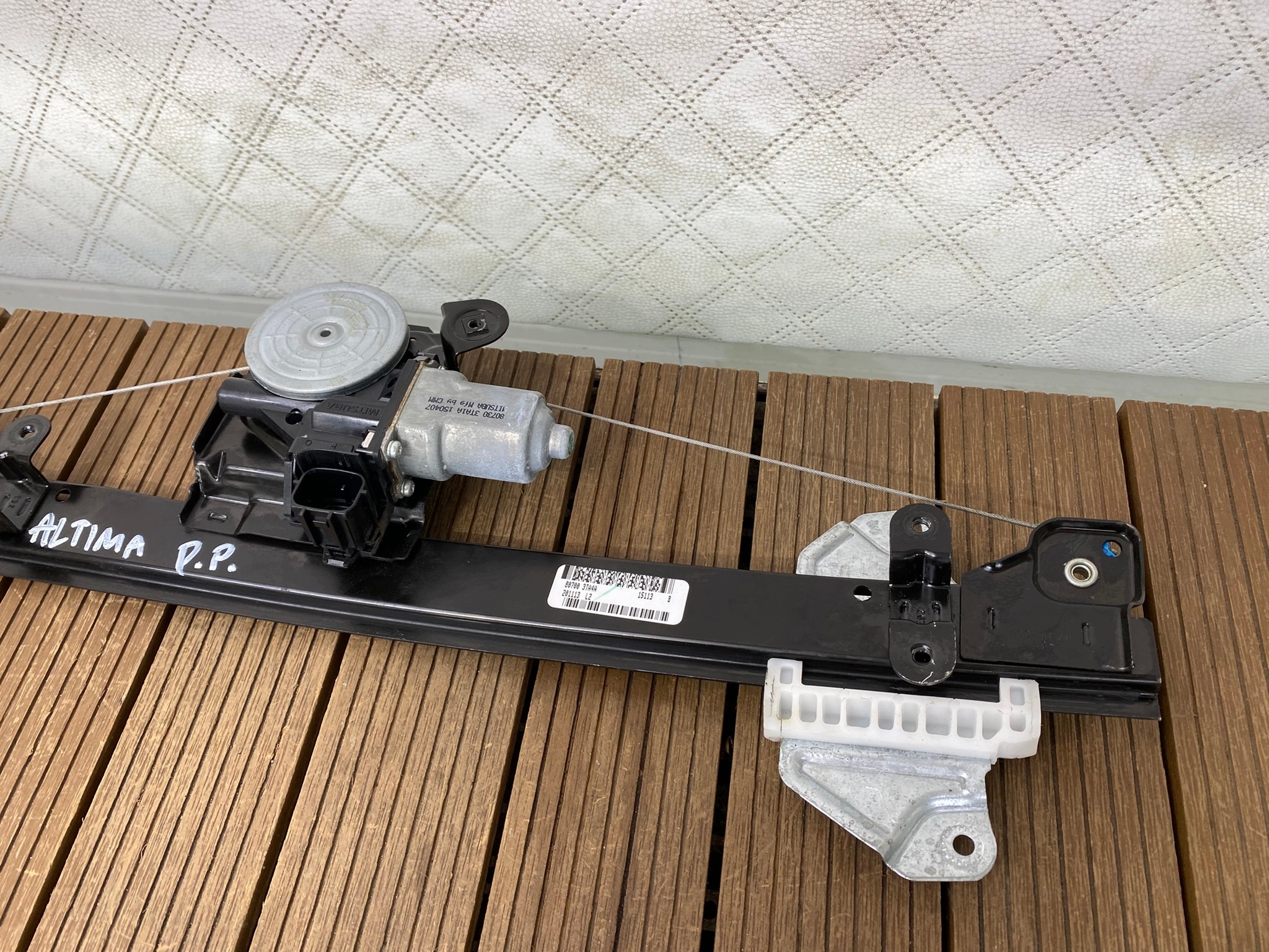 NISSAN ALTIMA L33 12-17 window regulator front right front 807003TA4A