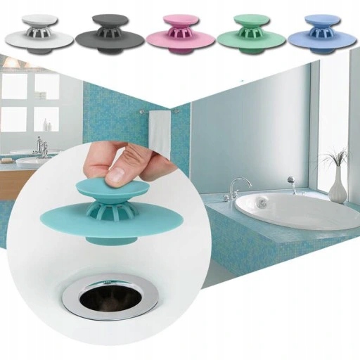 KOREK Z SITKIEM SILIKONOWY DO ZLEWU UMYWALKI WANNY EAN (GTIN) 5904978113807