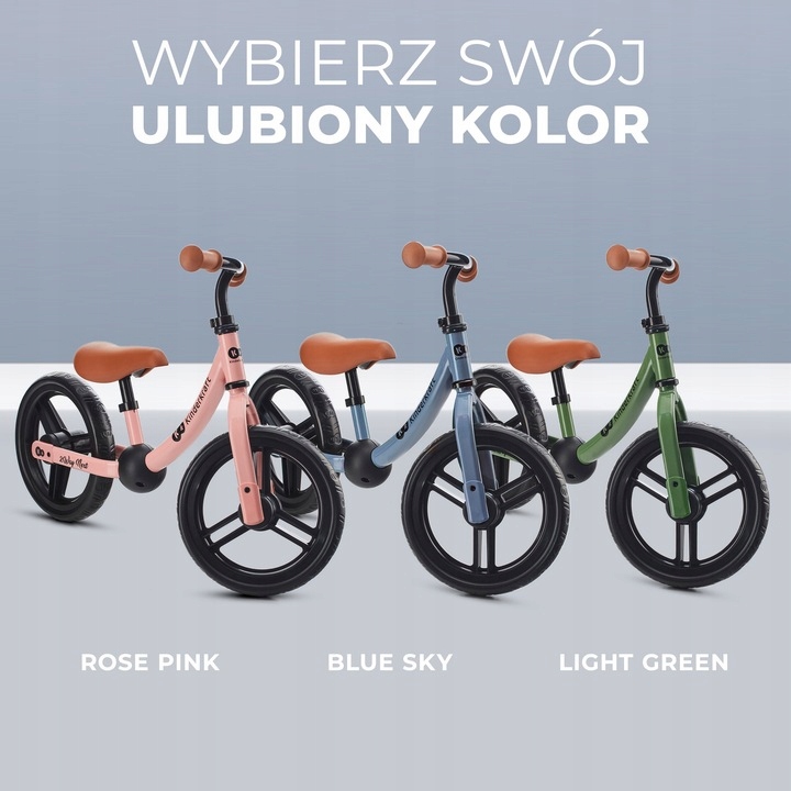 KINDERKRAFT ROWEREK BIEGOWY JEŹDZIK 2WAY NEXT Rama Stalowa